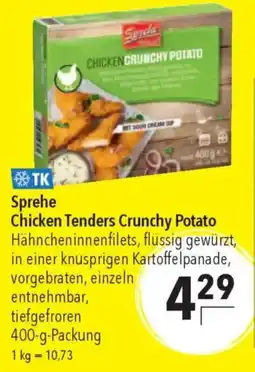 CITTI Markt Sprehe Chicken Tenders Crunchy Potato Angebot