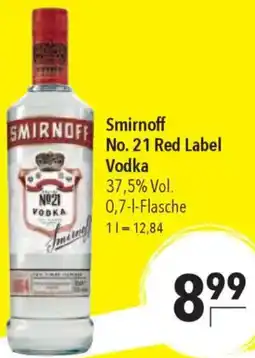CITTI Markt Smirnoff No. 21 Red Label Vodka Angebot