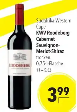 CITTI Markt KWV Roodeberg Cabernet Sauvignon- Merlot-Shiraz Angebot