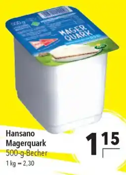 CITTI Markt Hansano Magerquark Angebot