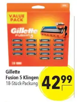 CITTI Markt Gillette Gillette Fusion 5 Klingen Angebot