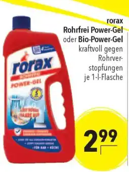CITTI Markt rorax Rohrfrei Power-Gel oder Bio-Power-Gel Angebot