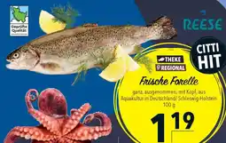 CITTI Markt REESE Frische Forelle Angebot