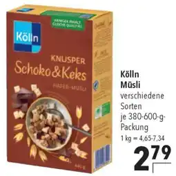 CITTI Markt Kölln Müsli Angebot
