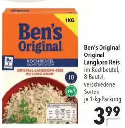 CITTI Markt Ben's Original Original Langkorn Reis Angebot