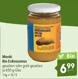 CITTI Markt Monki Bio Erdnussmus Angebot