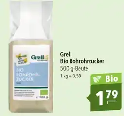 CITTI Markt Grell Bio Rohrohrzucker Angebot