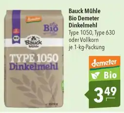 CITTI Markt Bauck Mühle Bio Demeter Dinkelmehl Angebot