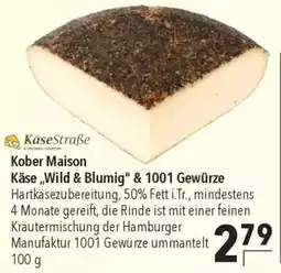 CITTI Markt Kober Maison Käse,,Wild & Blumig" & 1001 Gewürze Angebot