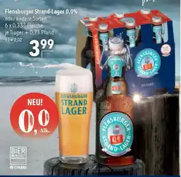 CITTI Markt Flensburger Strand-Lager 0,0% Angebot