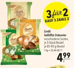 CITTI Markt Lindt Gefüllte Ostereier Angebot