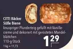 CITTI Markt CITTI Bäcker Süße Biene Angebot