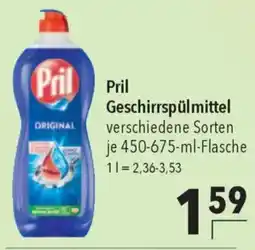 CITTI Markt Pril Geschirrspülmittel Angebot