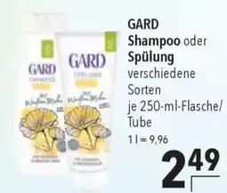 CITTI Markt GARD Shampoo oder Spülung Angebot