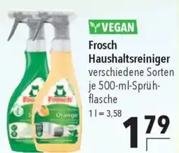 CITTI Markt Frosch Haushaltsreiniger Angebot