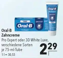 CITTI Markt Oral-B Zahncreme Angebot