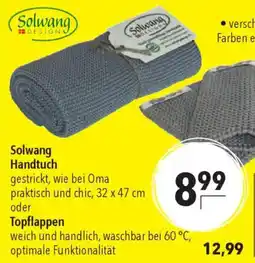 CITTI Markt Solwang Handtuch oder Topflappen Angebot