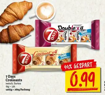 nah & gut 7 Days Croissants 260g Angebot