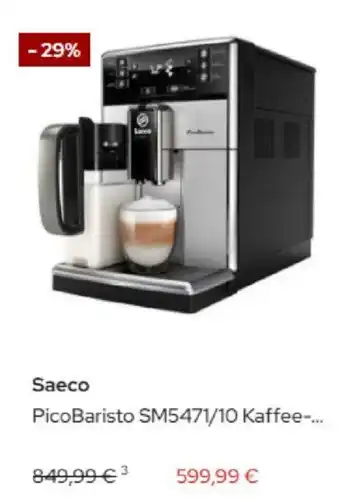 Galeria Saeco PicoBaristo SM5471/10 Angebot