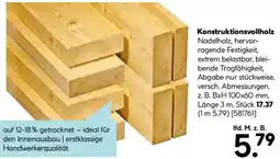 Hellweg Konstruktionsvollholz Angebot