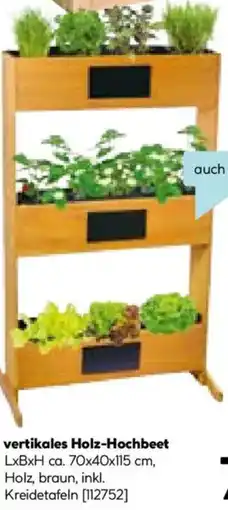 Hellweg vertikales Holz-Hochbeet Angebot