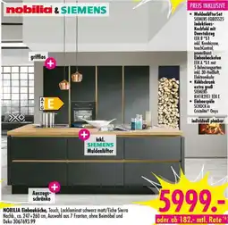 Möbel Boss NOBILIA Einbauküche Angebot