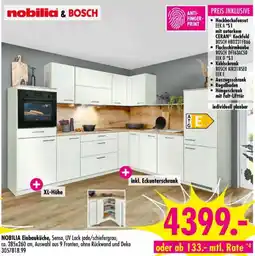 Möbel Boss NOBILIA Einbauküche Angebot