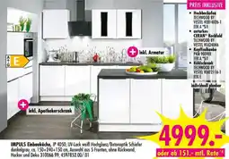 Möbel Boss IMPULS Einbauküche Angebot
