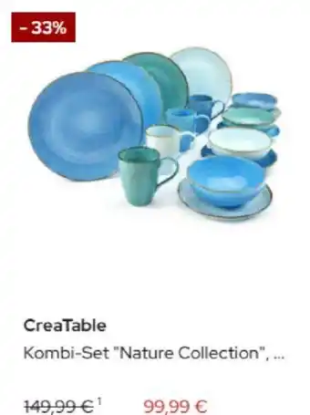 Galeria CreaTable Kombi Set Nature Collection Angebot