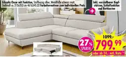 Möbel Boss Ecksofa Oscar mit Funktion Angebot