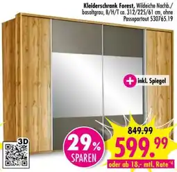 Möbel Boss Kleiderschrank Forest Angebot