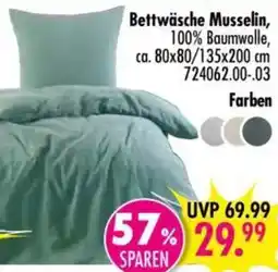 Möbel Boss Bettwäsche Musselin Angebot