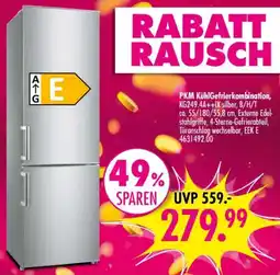 Möbel Boss PKM KühlGefrierkombination Angebot
