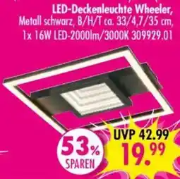 Möbel Boss LED-Deckenleuchte Wheeler Angebot