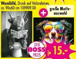 Möbel Boss Wandbild Angebot