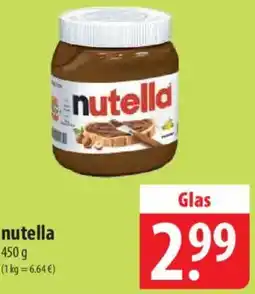 Famila Nord Ost Nutella Angebot