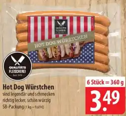 Famila Nord Ost Hot Dog Würstchen Angebot