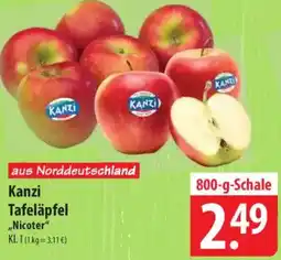 Famila Nord Ost Kanzi Tafeläpfel ,,Nicoter" Angebot
