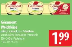 Famila Nord Ost Géramont Weichkäse Angebot