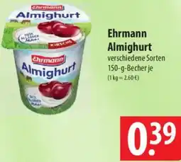 Famila Nord Ost Ehrmann Almighurt Angebot
