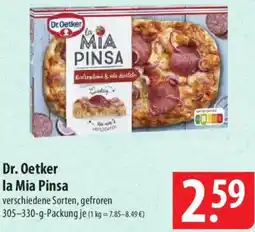 Famila Nord Ost Dr. Oetker la Mia Pinsa Angebot
