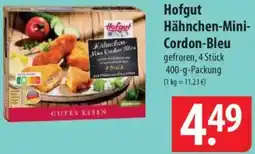 Famila Nord Ost Hofgut Hähnchen-Mini Cordon-Bleu Angebot
