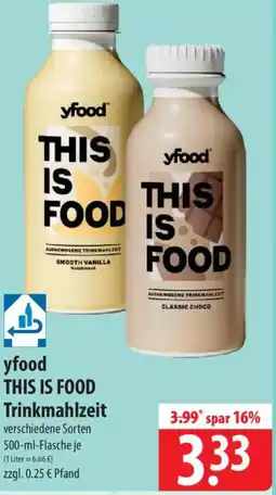 Famila Nord Ost yfood THIS IS FOOD Trinkmahlzeit Angebot