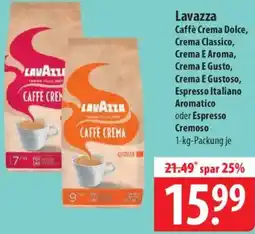Famila Nord Ost Lavazza Caffè Crema Dolce, Crema Classico, Crema E Aroma Angebot