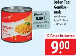 Famila Nord Ost Jeden Tag Gemüsemais Angebot