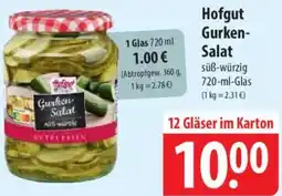 Famila Nord Ost Hofgut Gurken Salat Angebot