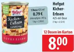Famila Nord Ost Hofgut Kicher Erbsen Angebot