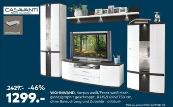 porta Wohnwand Angebot