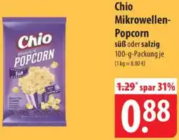 Famila Nord Ost Chio Mikrowellen Popcorn Angebot
