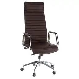 Netto Marken-Discount hjh OFFICE Luxus Chefsessel ASPERA 20 Leder mit Armlehnen Angebot